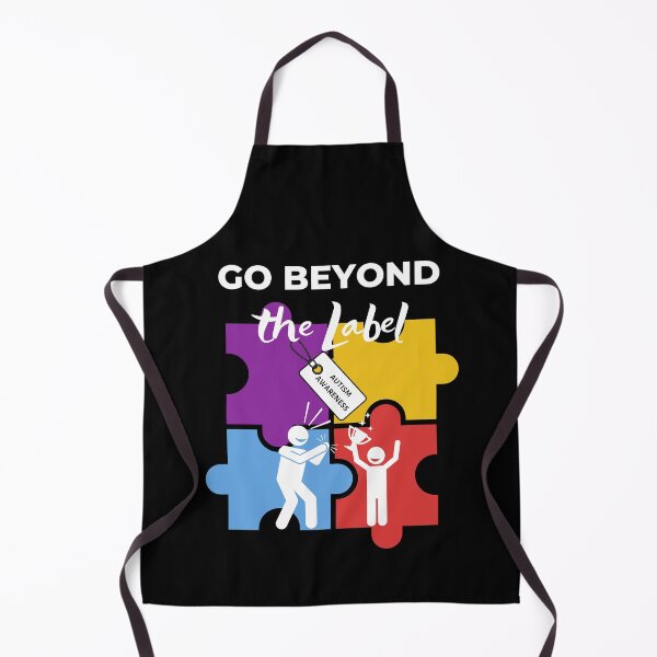 Item preview, Go Beyond The Label Autism Awareness designed and sold by SPDguy.