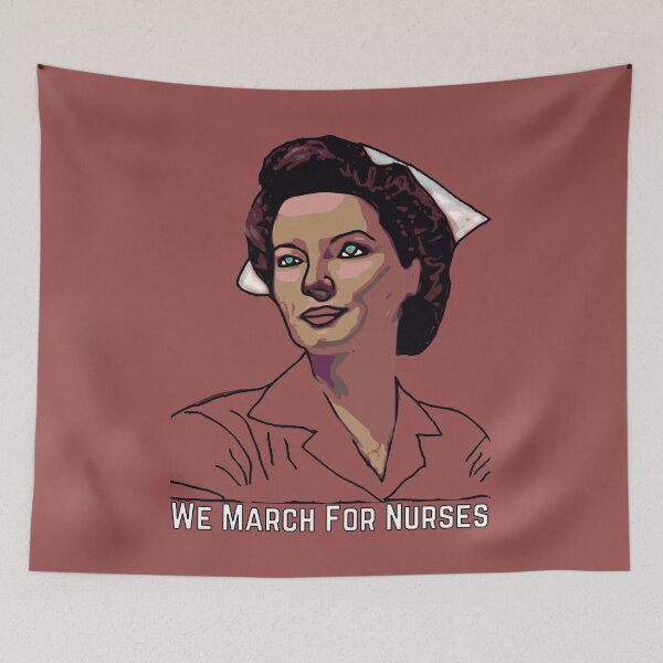 Item preview, We March For Nurses designed and sold by DigitalSantino.