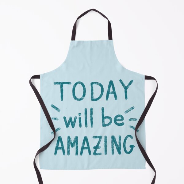 Item preview, ‘Today will be amazing” motivational quote  designed and sold by FrancesPoff.