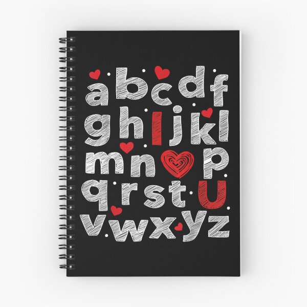 Item preview, Abc I Love You Valentines Day Slogan Alphabet English designed and sold by wendyy88.