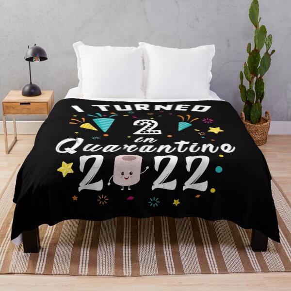 Item preview, I Turned 2 In Quarantine 2022 designed and sold by wendyy88.