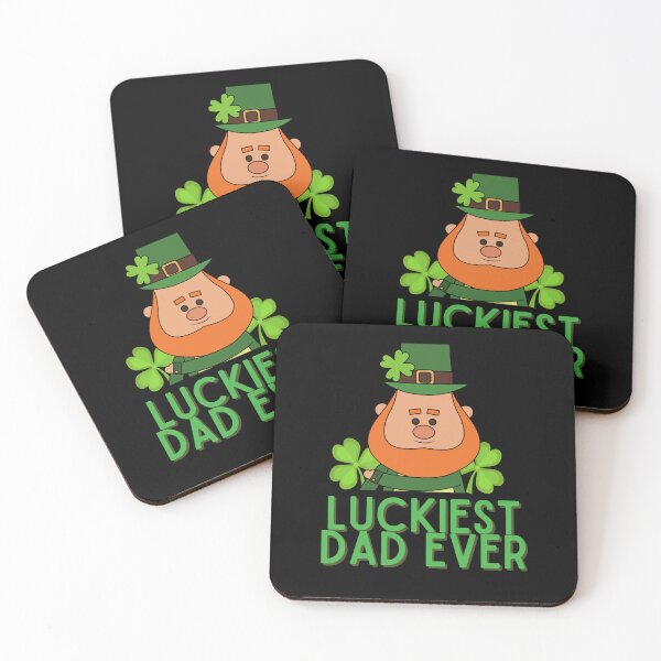 Item preview, Luckiest Dad Ever Ireland | One Lucky Dad | irish best luckiest dad designed and sold by wear4gamers.