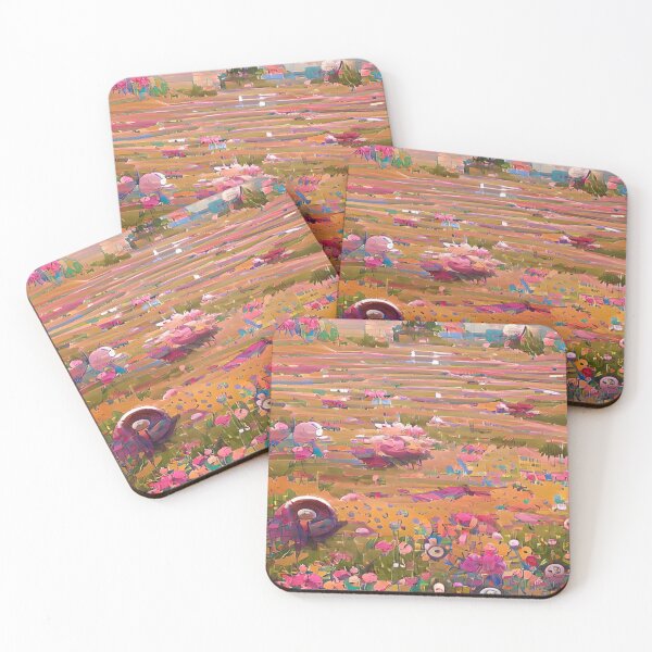 Item preview, Fauvism - Fauves - Landscape Colorful flowers designed and sold by CattlettArt.
