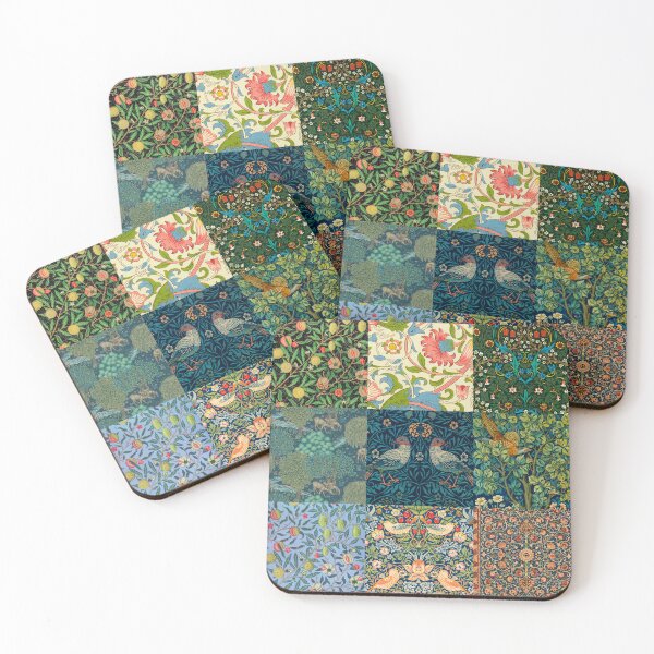 Item preview, William Morris Patchwork designed and sold by Go Logo Designs.