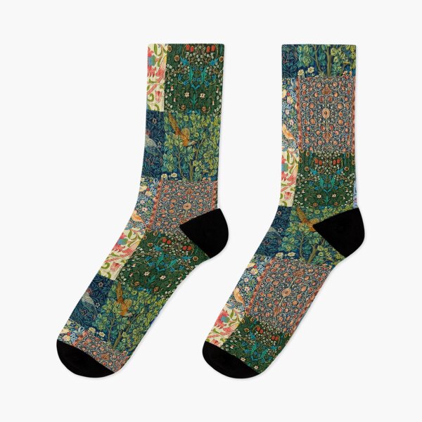 Artikelvorschau, William Morris Patchwork entworfen und verkauft von Go Logo Designs.