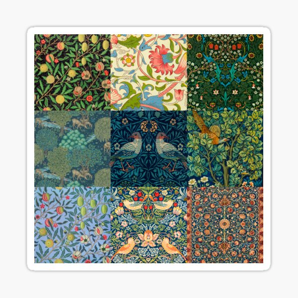 Item preview, William Morris Patchwork designed and sold by gologodesigns.