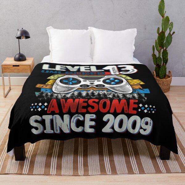 Item preview, Video Game Level 13 Unlocked Vintage 2009 Boy 13th Birthday  designed and sold by wendyy88.