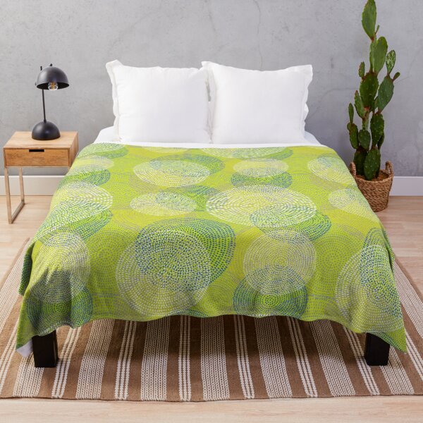 Item preview, Lime & Yellow Circular Dot Pattern designed and sold by JumpSeatDesign.