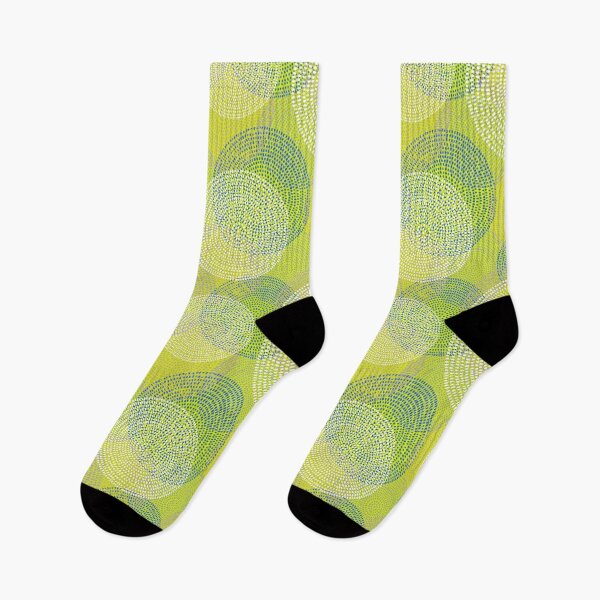 Item preview, Lime & Yellow Circular Dot Pattern  designed and sold by JumpSeatDesign.