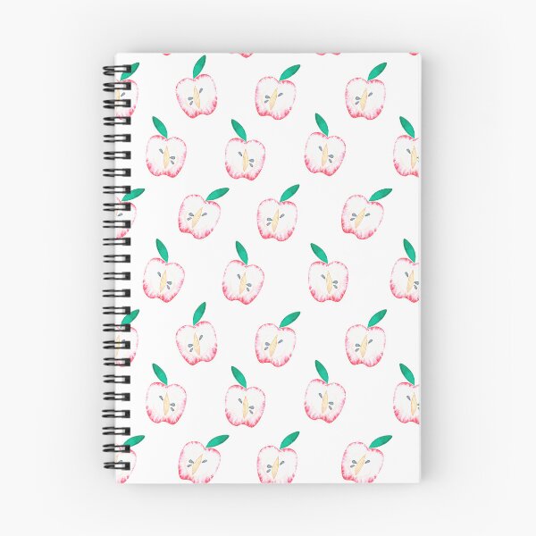 Item preview, Apple halves pattern. Watercolor illustration. designed and sold by Trilisti.