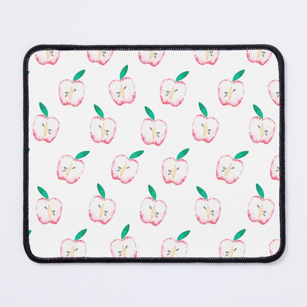 Item preview, Apple halves pattern. Watercolor illustration. designed and sold by Trilisti.