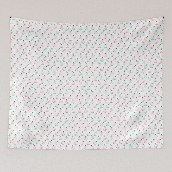 Item preview, Apple halves pattern. Watercolor illustration. designed and sold by Trilisti.