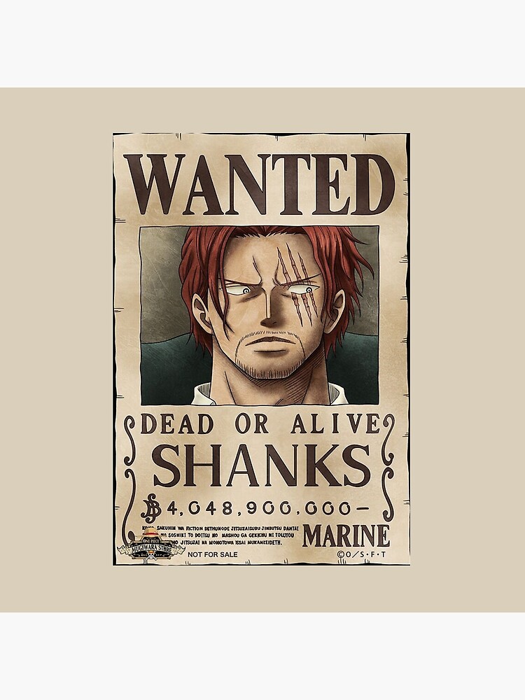 One Piece Chopper Wanted Poster Double-Sided T-Shirt