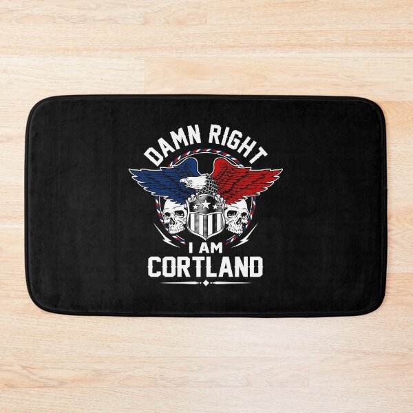 Item preview, Cortland Name T Shirt - Damn Right I Am Cortland Gift Item Tee designed and sold by artiagasonya.