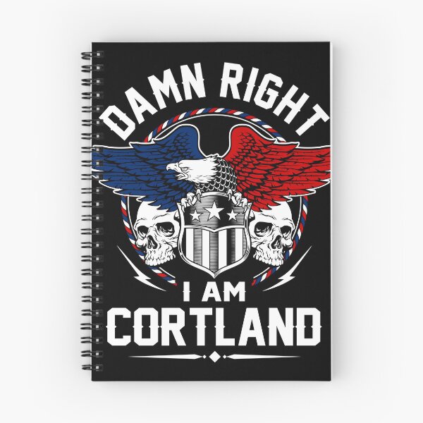 Item preview, Cortland Name T Shirt - Damn Right I Am Cortland Gift Item Tee designed and sold by artiagasonya.