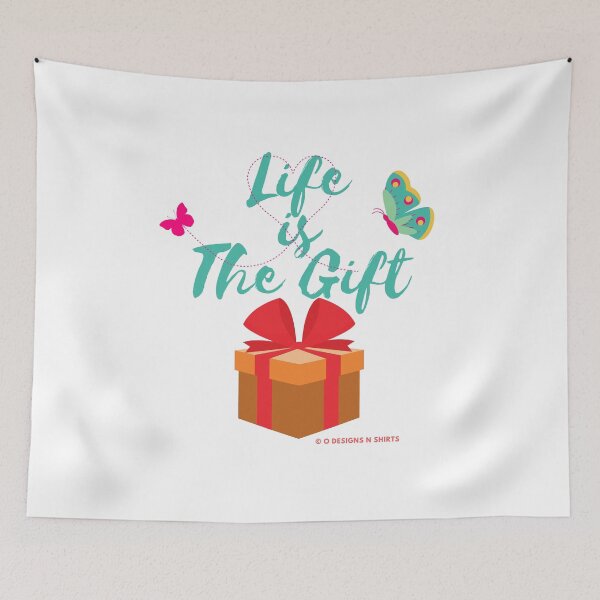 Item preview, Life Is The Gift designed and sold by ODesignsNShirts.