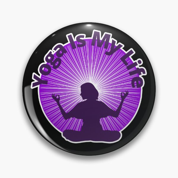 Item preview, Yoga is my purple life designed and sold by Astralia.