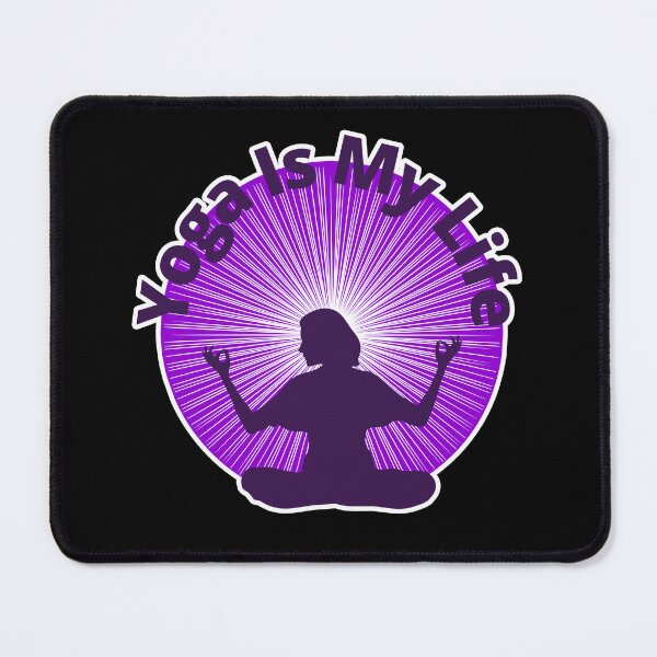 Item preview, Yoga is my purple life designed and sold by Astralia.