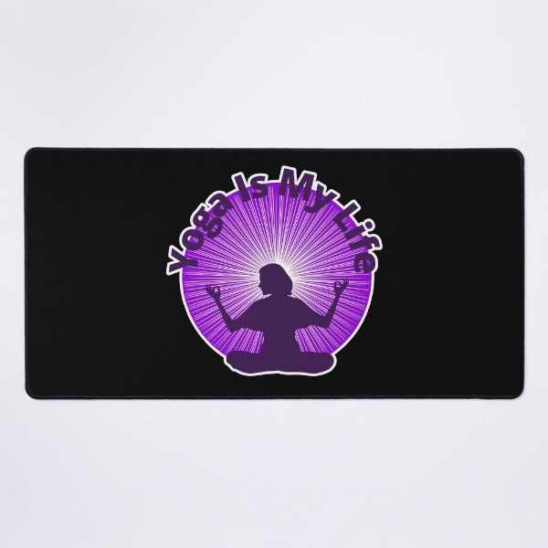 Item preview, Yoga is my purple life designed and sold by Astralia.