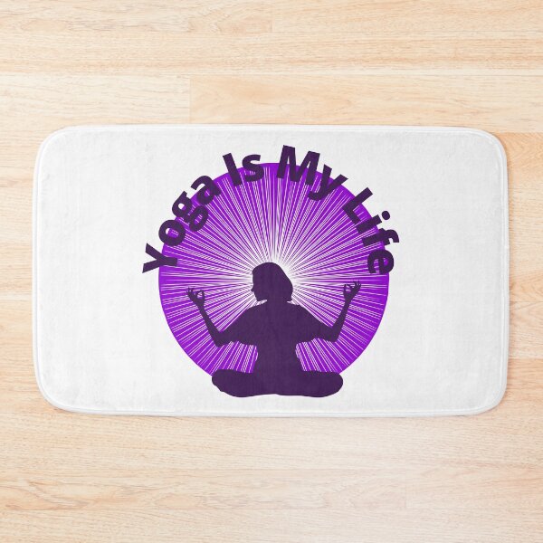 Item preview, Yoga is my purple life designed and sold by Astralia.