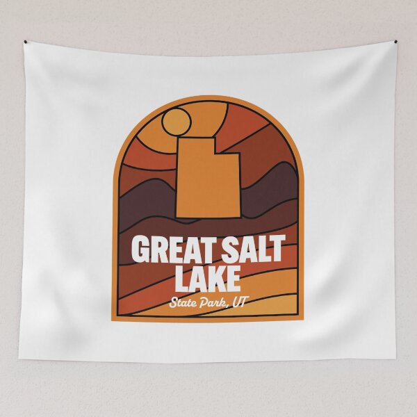 Item preview, Great Salt Lake State Park Utah designed and sold by HalpinDesign.