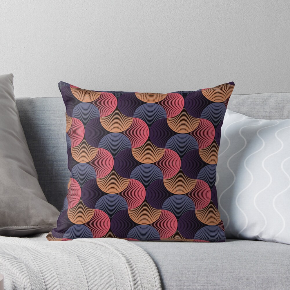 Item preview, Throw Pillow designed and sold by JumpSeatDesign.