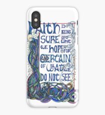 Faith iPhone Case