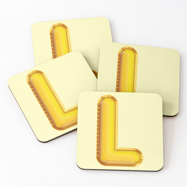 Item preview, Golden Balloon Alphabet latter L designed and sold by TheBrotherHouse.