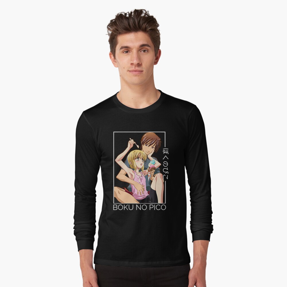 T-shirt Boku No Pico, 100% Coton, Yoooo Hentai Doujin,, 43% OFF