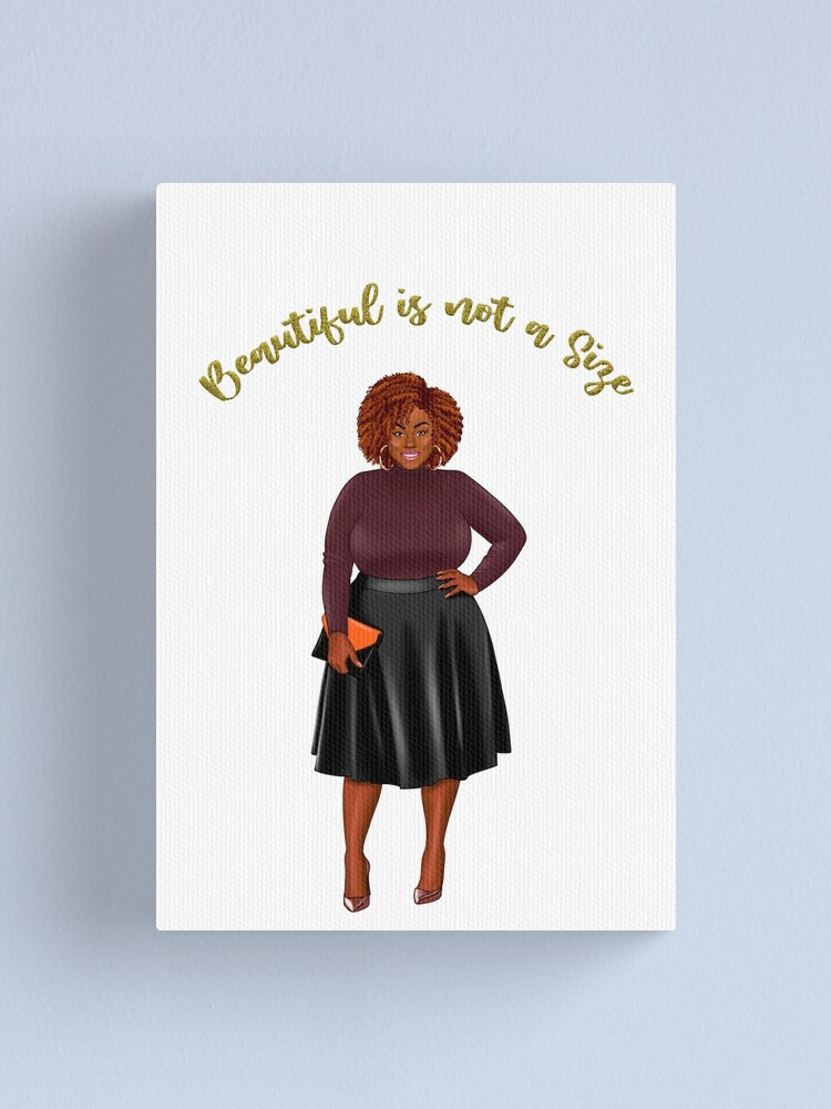 Curves are Trending, Curvy girl, Plus size woman, Curvy woman Poster by  gabrielakrall