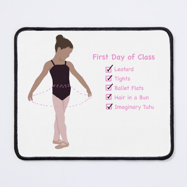 Item preview, First Day of Class - Little Ballerina designed and sold by AndiClem.