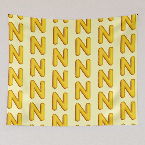 Item preview, Golden Balloon Alphabet latter N designed and sold by TheBrotherHouse.