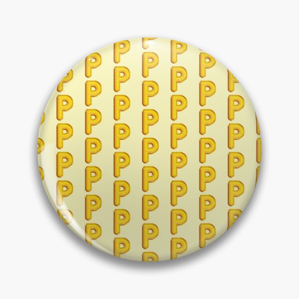 Item preview, Golden Balloon Alphabet latter P designed and sold by TheBrotherHouse.