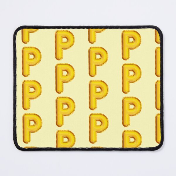 Item preview, Golden Balloon Alphabet latter P designed and sold by TheBrotherHouse.