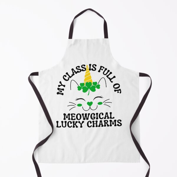 Item preview, My Class Is Full Of Meowgical Lucky Charms, Fun print for teachers who like St. Paddy's day, caticorns and being awesome designed and sold by Auntieck.