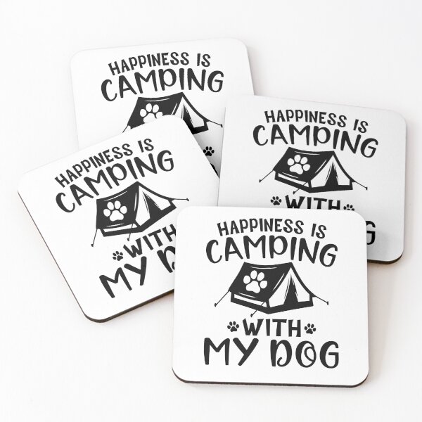 Item preview, Happiness is Camping with my Dog designed and sold by DigiDesigns702.