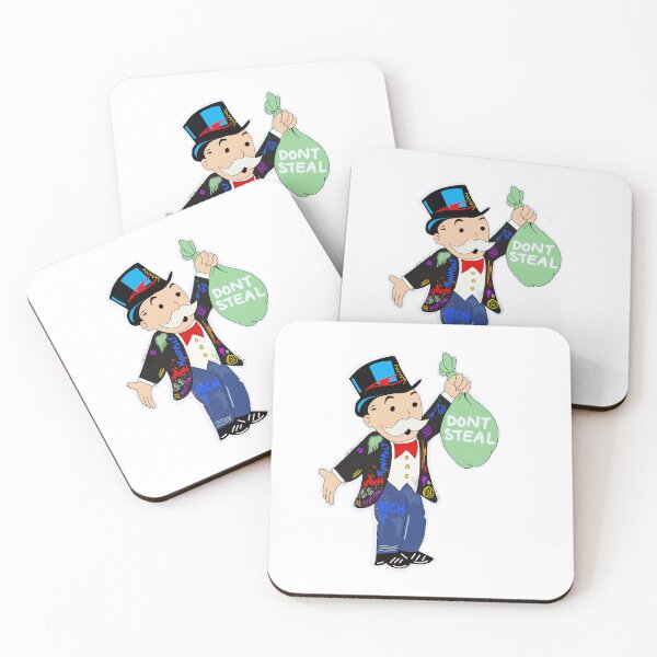 Item preview, Dont Steal Monopoly Man designed and sold by DoodleSanctuary.