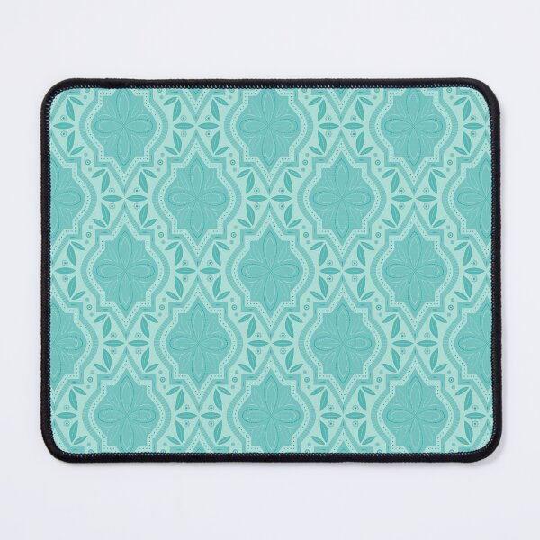 Item preview, Marie Antoinette - Elegant Rococo Tiles in Soft Aqua (pattern) designed and sold by PaisleyMcNoodle.