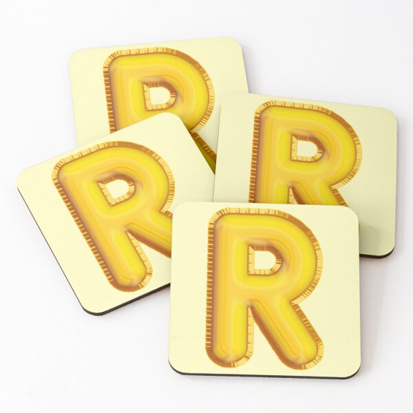 Item preview, Golden Balloon Alphabet latter R designed and sold by TheBrotherHouse.