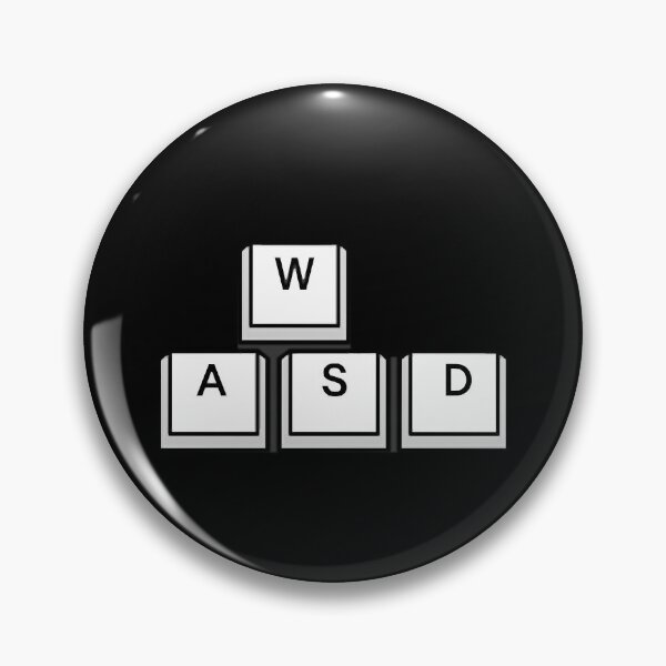 Item preview, Keyboard Keycaps Gaming WASD (White) Classic . designed and sold by tadhgstewar.