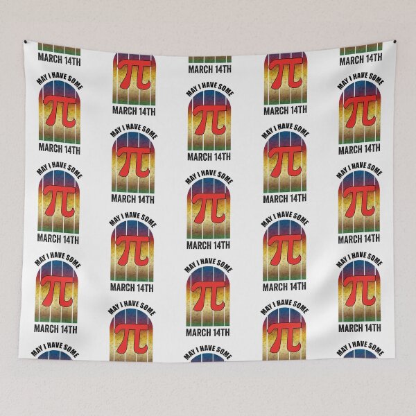 Item preview, May I have some pi on March 14th? Funny play on words. designed and sold by TJHstudio.