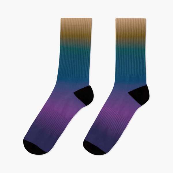 Item preview, OIL SLICK OMBRE- Purple To Teal designed and sold by BOLDERSALONS.