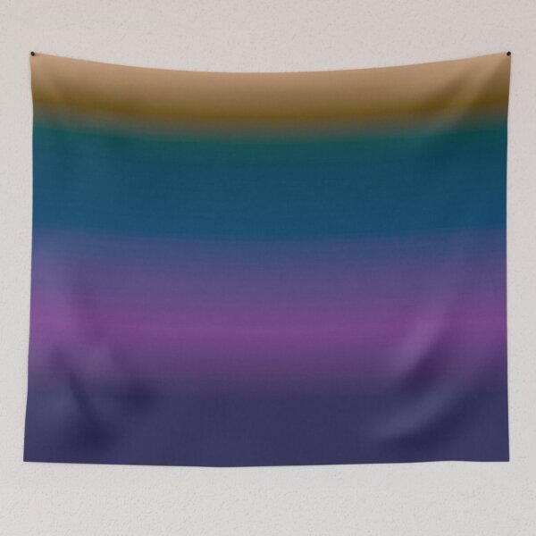 Item preview, OIL SLICK OMBRE- Purple To Teal designed and sold by BOLDERSALONS.