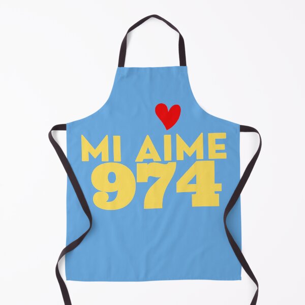 Item preview, Mi loves 974 reunion island birthday gift designed and sold by TK La Run.