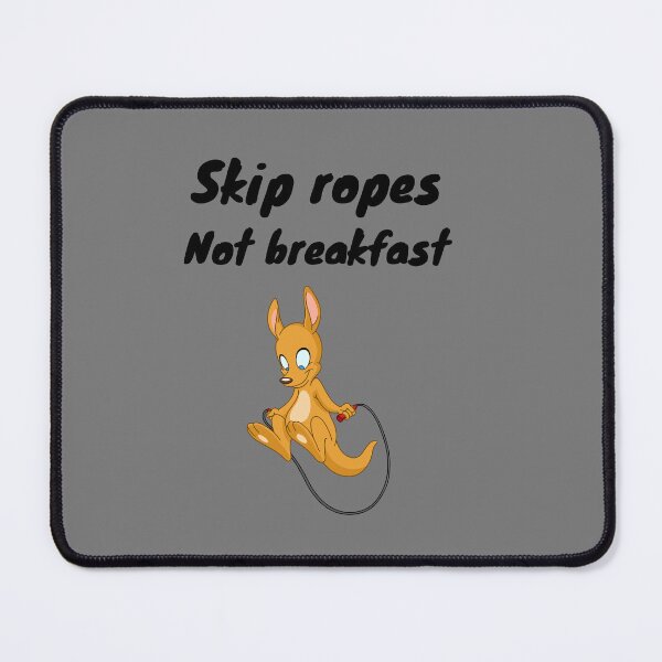 Item preview, Skip ropes, not breakfast. designed and sold by allaboutsportss.