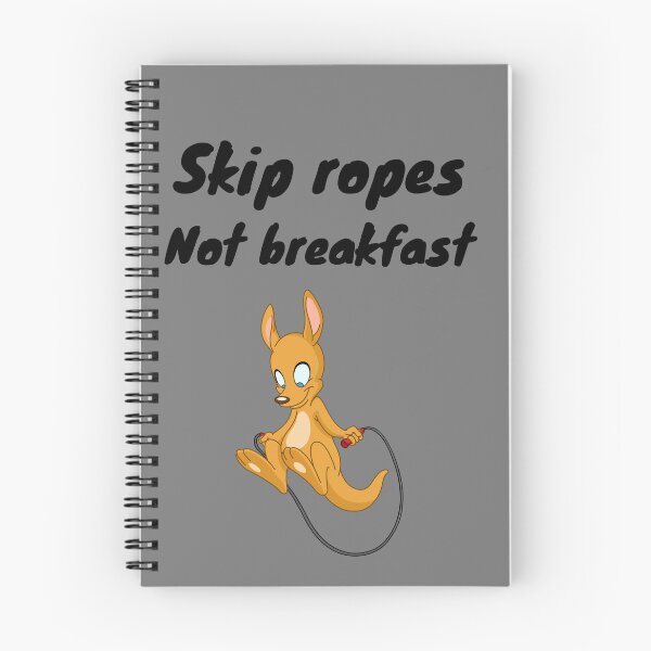 Item preview, Skip ropes, not breakfast. designed and sold by allaboutsportss.