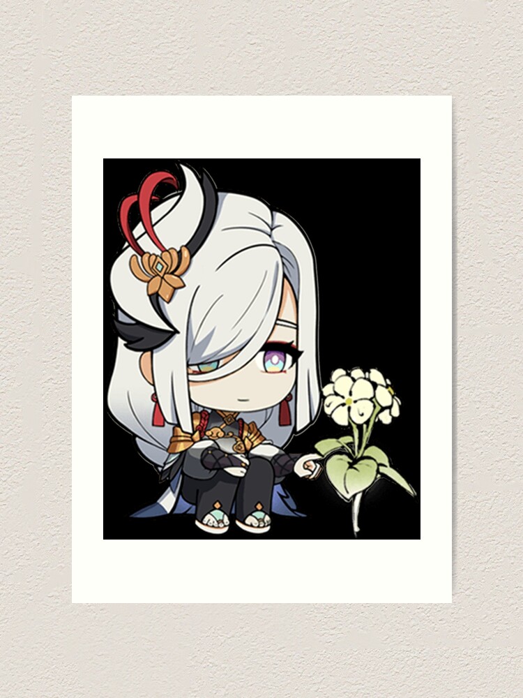 "Chibi Shenhe - Genshin Impact " Art Print for Sale by HipEiDraven ...