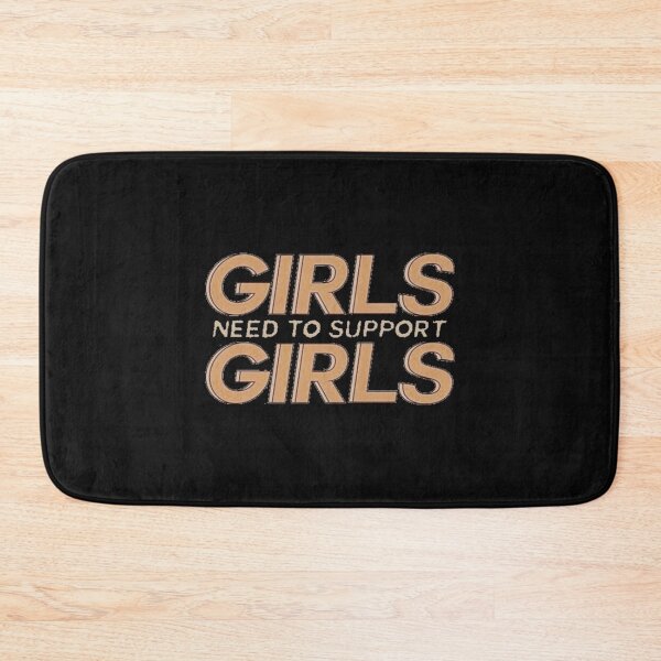 Item preview, Girls Need To Support Girls Inspirational Quote    designed and sold by Purplerushh.