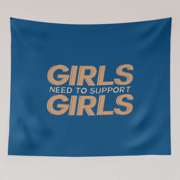 Item preview, Girls Need To Support Girls Inspirational Quote    designed and sold by Purplerushh.