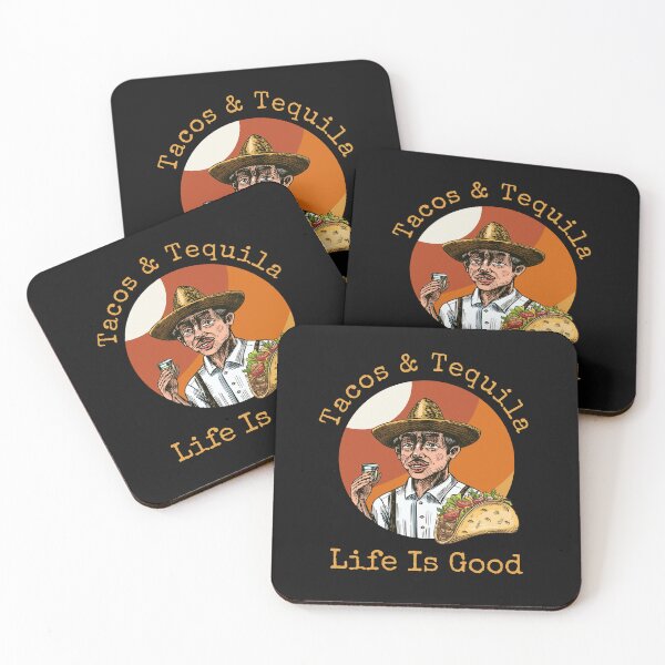 Item preview, Tacos and Tequila. Life Is Good. Drinking-Partying-Funny designed and sold by SighFly52.